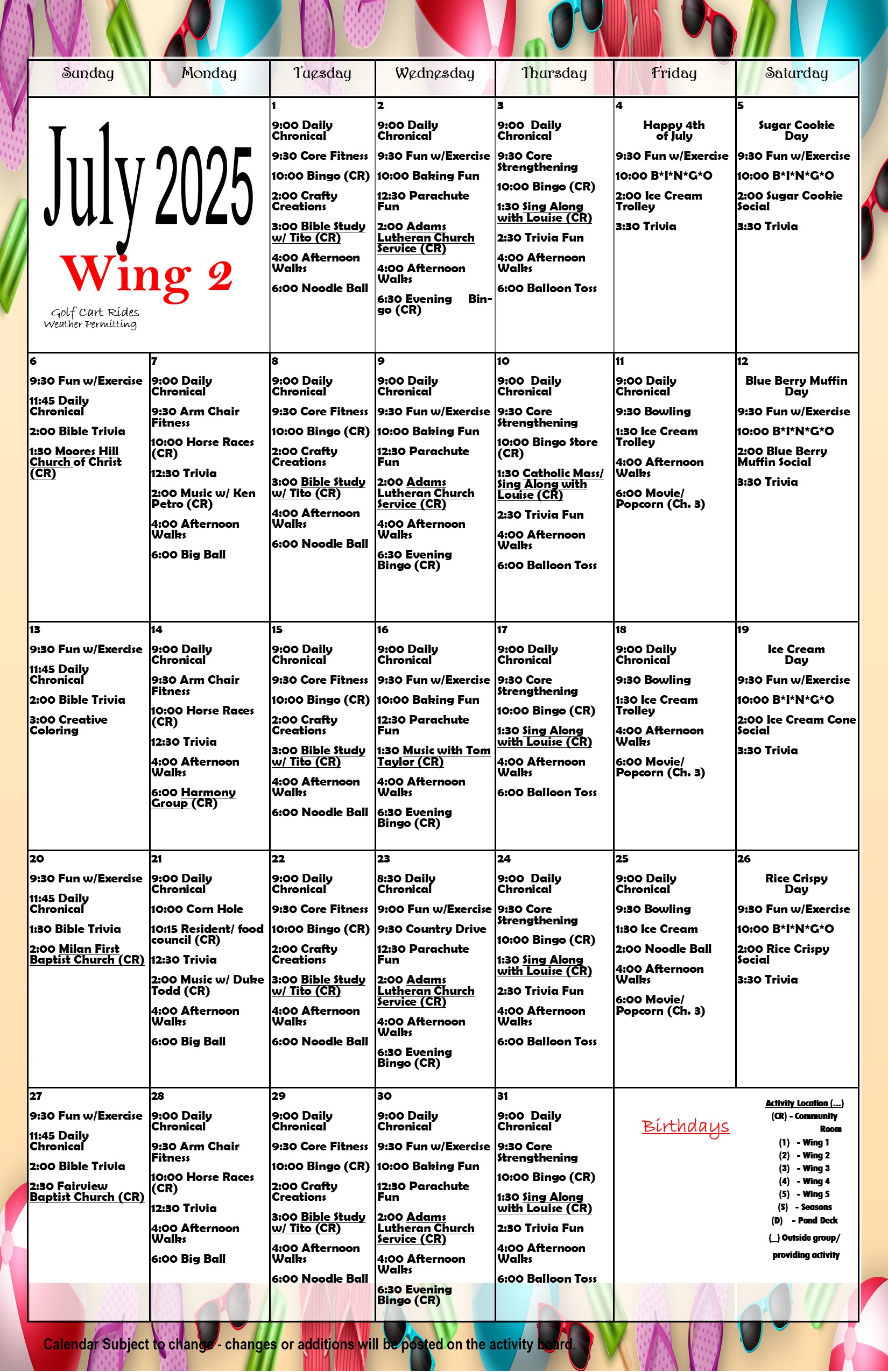 July wing 2 2025