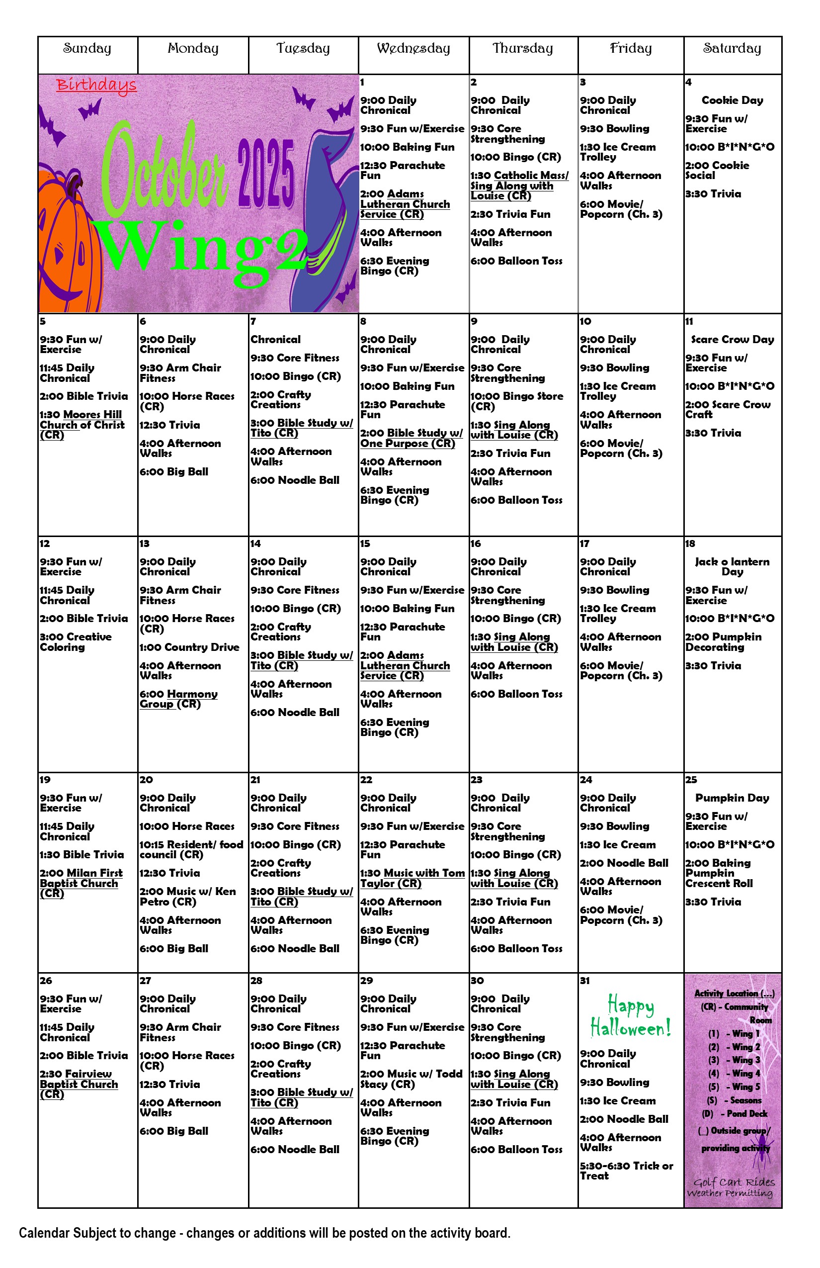 October wing 2 2025