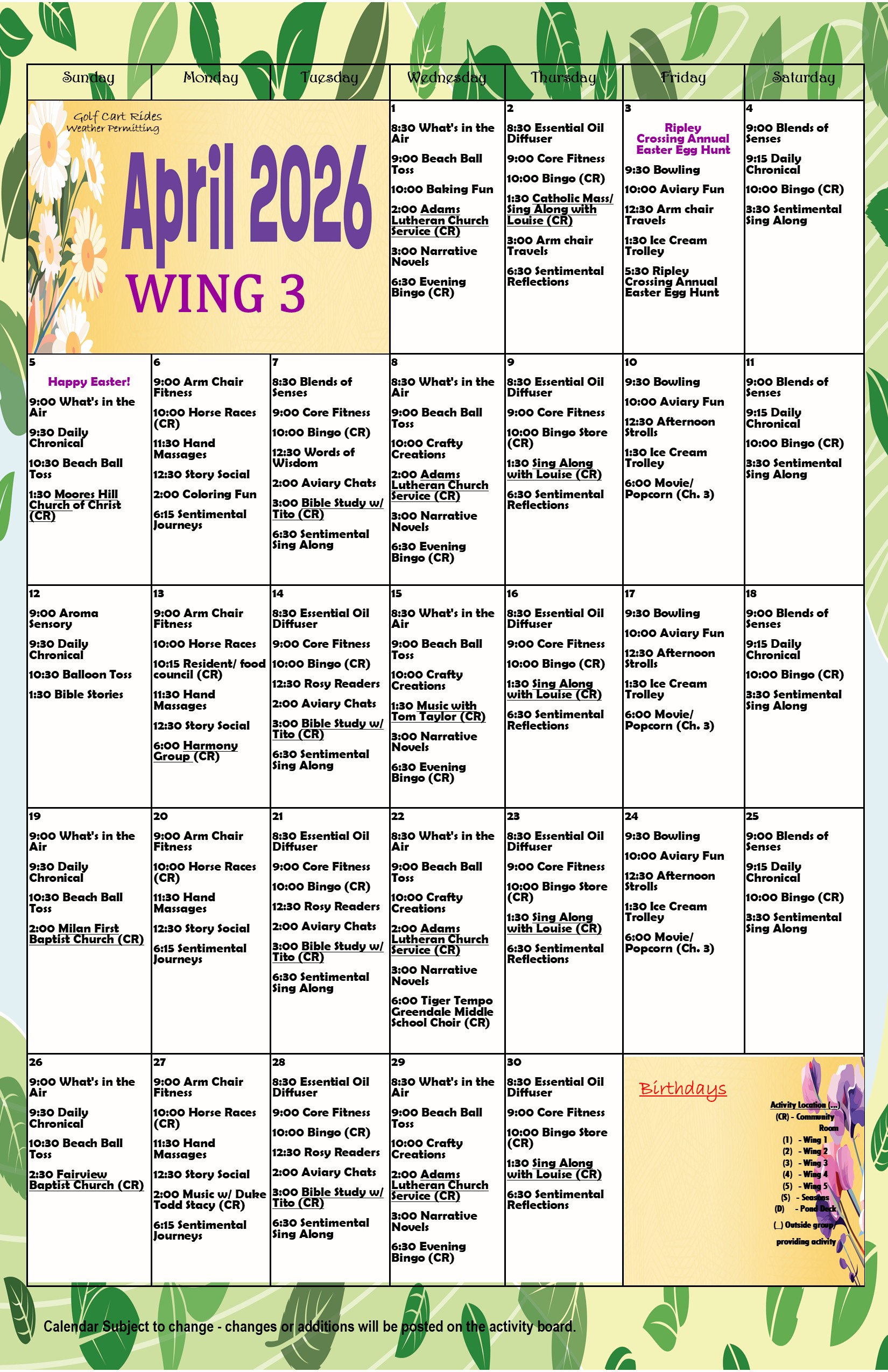 April wing 3 2026